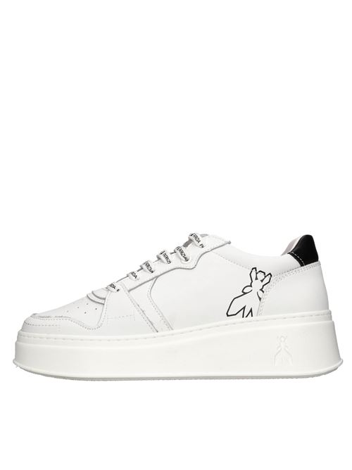 Sneakers in pelle PATRIZIA PEPE | PPJ262BIANCO-NERO
